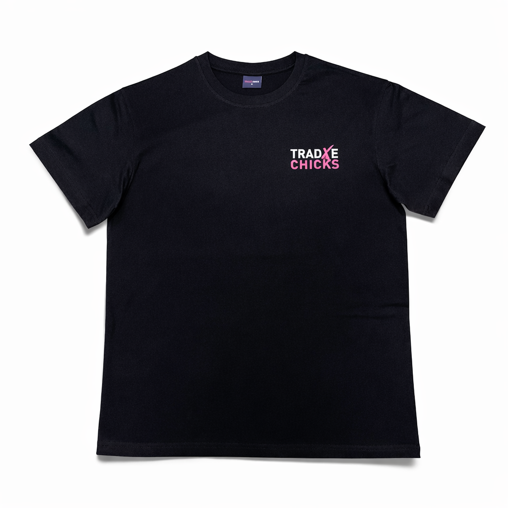 TRADXE CHICKS Classic Tee – Black